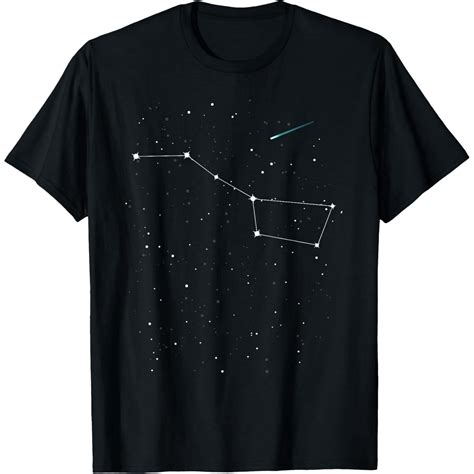 Big Dipper Constellation T-Shirt Retro Astronomy Night Sky Stars ...
