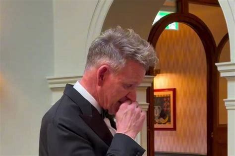 Gordon Ramsay bursts into tears during intimate moment caught on camera