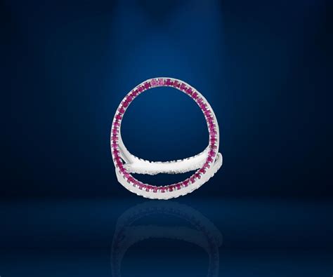 Eternal Spark Infinity Ring, Elegant Sterling Silver Promise Ring With ...