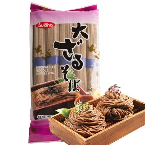 Sukina Soba Noodles 3 lbs Japanese Buckwheat Pasta, Soba Noodles