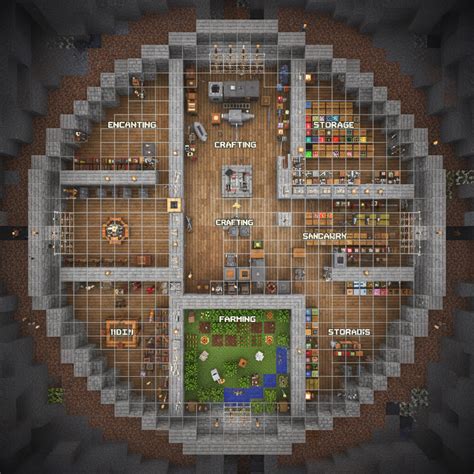 Minecraft Base Layout Styles Compared