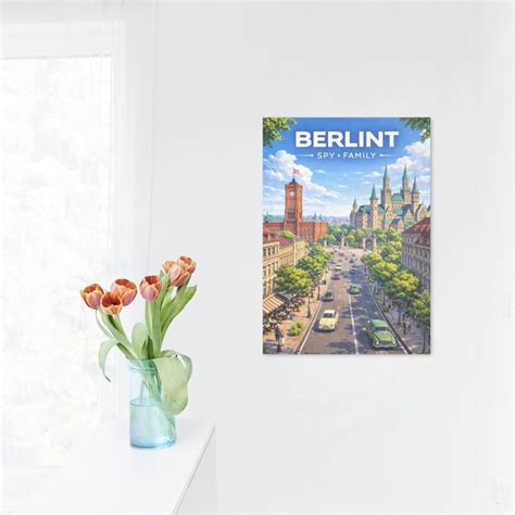 Buy Spy X Family - Berlint Poster | Anime City Art Printable (instant ...