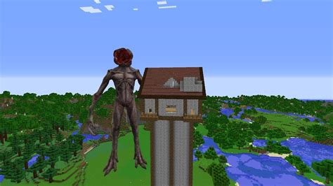 SURVIVING FROM Demogorgon in Minecraft Gameplay - YouTube