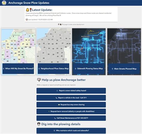 Amid season’s first snowfall, Anchorage stands up city website for ...
