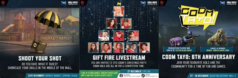 CODM Garena 6th Anniversary update, events, SF6 collab unveiled ...