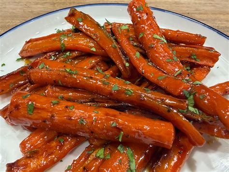 Guinness Glazed Roasted Carrots