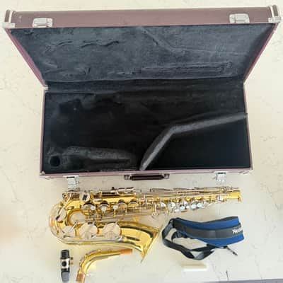 Yamaha YAS-23 Eb Alto Saxophone w/Original Hard Shell Case - | Reverb