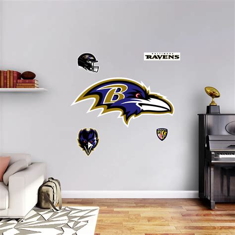 Baltimore Ravens - RealBig Logo Collection - Official NFL - Reusable ...