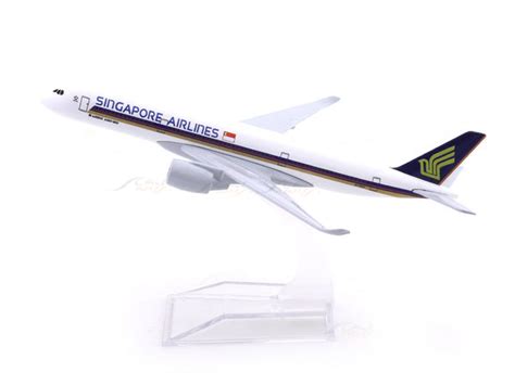 Airbus A350-900 Singapore Airlines 1:400 Diecast Airplane Scale Model ...