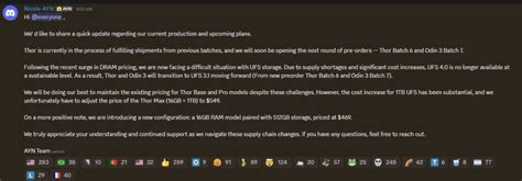 AYN announces more price hikes alongside a hardware downgrade for its ...