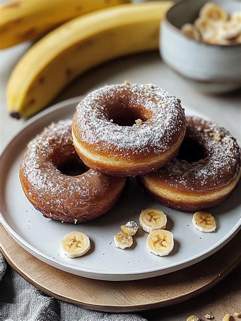 Irresistible Banana Bread Donuts: Easy, Fluffy Treats