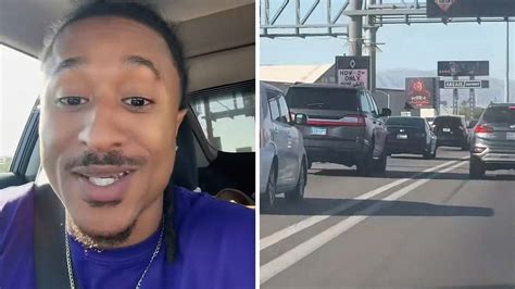 ‘Yet They Never Get Pulled Over’: Man Drives In Las…