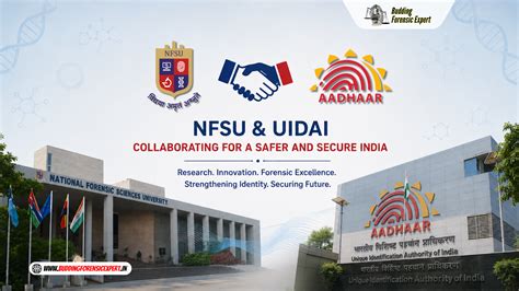 UIDAI and NFSU Sign Landmark 5-Year MoU to Strengthen India's ...