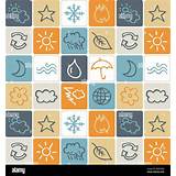 Weather forecast theme Stock Vector Images - Alamy