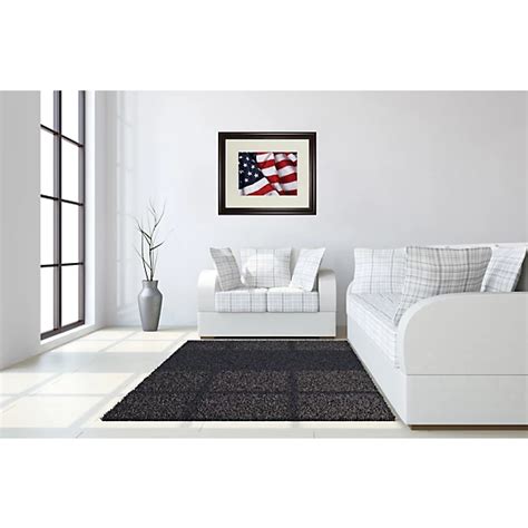 Classy Living American Flag Print Framed Wall Art, 34 in. x 40 in.