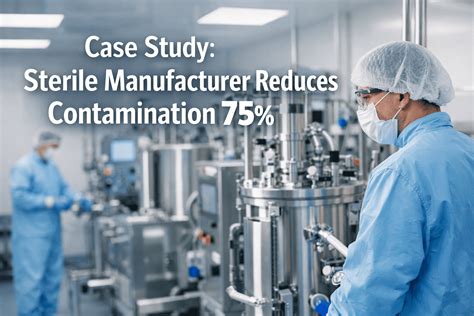 Case Study: Sterile Manufacturer Reduces Contamination 75%