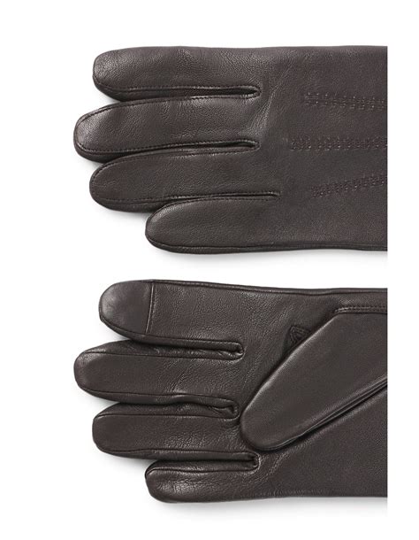 Boss Hainz Leather Gloves | David Jones