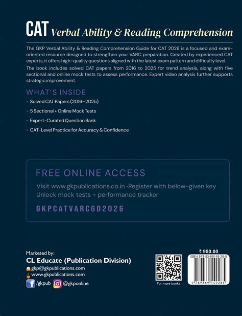Buy CAT 2026 : Verbal Ability & Reading Comprehension|Solved CAT Papers ...