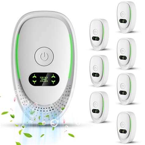 2/4/8pcs Air Purifier Pack - Formaldehyde Smoke & Dust Eliminator, Portable Ozone Sanitizer for ...