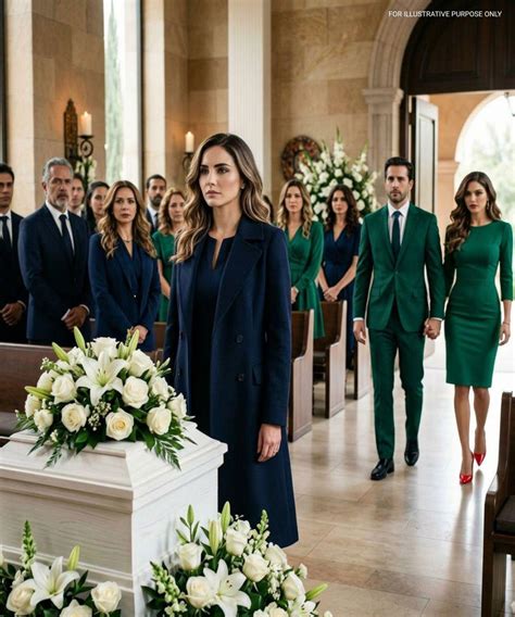 At my 5-year-old daughter’s funeral, my husband arrived holding hands ...