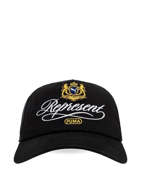 PUMA x Represent Baseball Cap | Black | FARFETCH