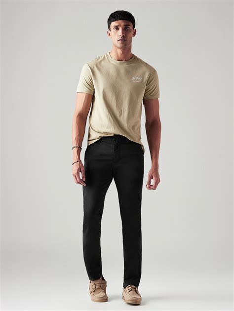 Men's 511 Black Slim Fit Mid Rise Chinos – Levis India Store