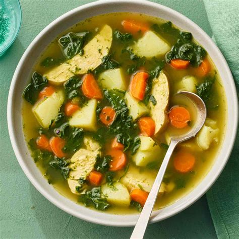 High-Protein Ginger Chicken Soup