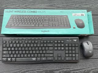Logitech MK295 Silent Wireless Keyboard and Mouse Combo, Computers ...