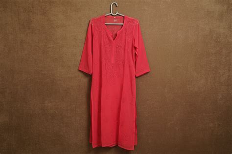 Souled Georgette Chikankari Kurta With Inner Slip – D' Souled Sisters ...