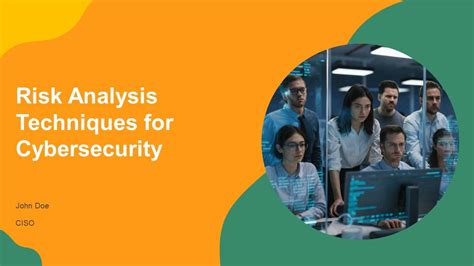 Risk Analysis Techniques For Cybersecurity PPT Template AT