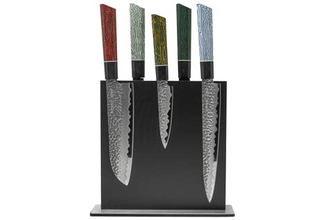 Eden Elements 2001-S03, 6-piece knife set including knife block | Advantageously shopping at ...
