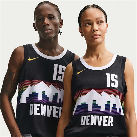 Nikola Jokić Denver Nuggets City Edition Men's Nike NBA Swingman Jersey ...