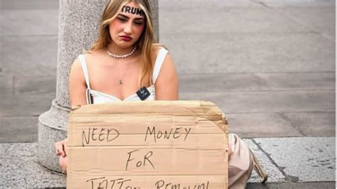 Social media creator who got ‘TRUMP’ tattoo on forehead now wants to ...