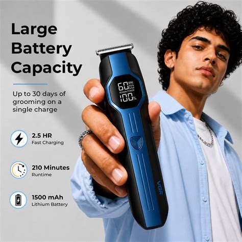 Price History of VGR V-173 Professional Fully Waterproof Trimmer 210 ...