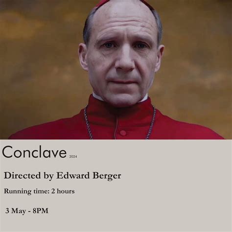 🎬 გეპატიჟებით კინოჩვენებაზე „Conclave“! კარდინალი ლორენსი ერთ-ერთ ყვე ...