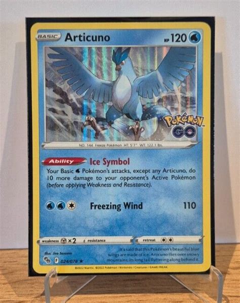 Arktos (PGO 024) Pokémon GO - Holo - Pokemon - Englisch | eBay.de