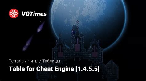 Terraria — Table for Cheat Engine [1.4.5.5] / Tables / Cheats