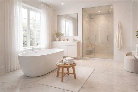 21 Elegant White Bathroom Ideas That Feel Fresh and Timeless