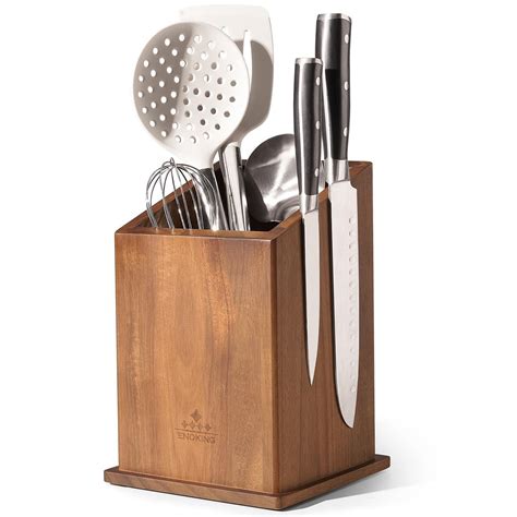 Acacia Wood XL Magnetic Knife Holder - Perfect Storage