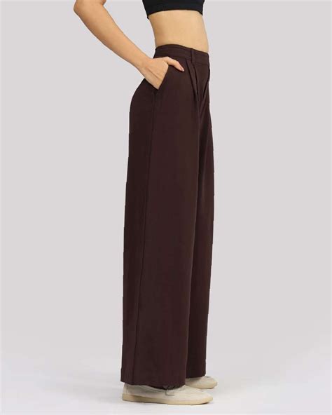 BlissClub AM:PM Korean Tailored Trousers - Tall Regular Fit Women Blue ...