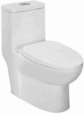 Jaquar SOLO Range One Piece Rim Single Piece Western Commode P03-JAQ ...