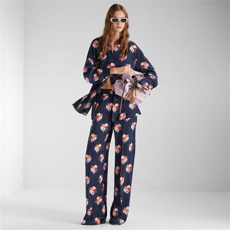 襯衫 絲 藍色 | Fendi