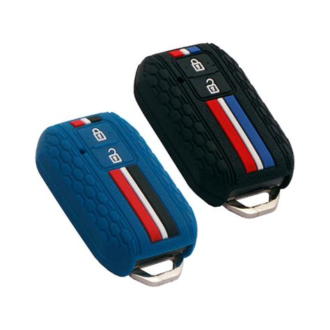 Keyzone Striped Key Cover – Mix Color Combo Offer (Buy 2 & Save) for G