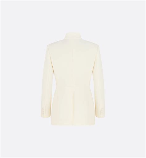 Bar Jacket Ecru Virgin Wool Blend | DIOR