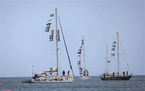 Israel detains flotilla leaders in high seas interception