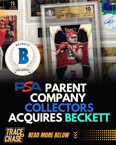 PSA's parent company buys card grading rival Beckett! – Trace 'n Chase ...