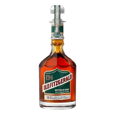 Old Fitzgerald 10 Year Old Bottled-In-Bond Kentucky Straight Bourbon Whiskey Spring 2023 750ml ...