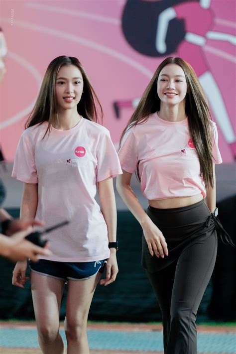 Namtan and Film Delight Fans at Sunsilk Fun Run