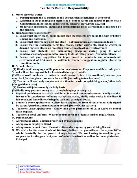 Duties And Responsibilities Of A Teacher In Deped