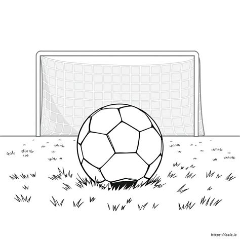 Gambar Mewarnai Bola Sepak